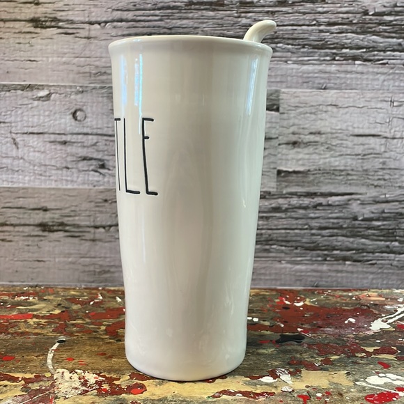 Rae Dunn Hustle Tumbler Traveler Mug - Picture 5 of 9